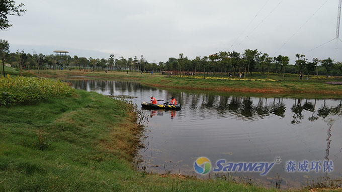 福田紅樹林生態(tài)公園人工湖